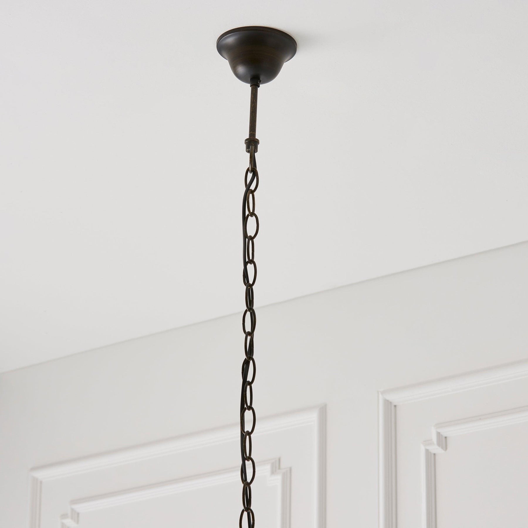 TF Hutchinson Tiffany Glass Pendant Light with Artistic Mosaic Design for Dining and Living Spaces K1924