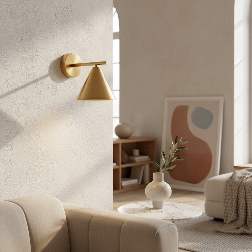 Oricone Modern Adjustable Arm Wall Light - Minimalist Metal Design for Home Interiors K1921