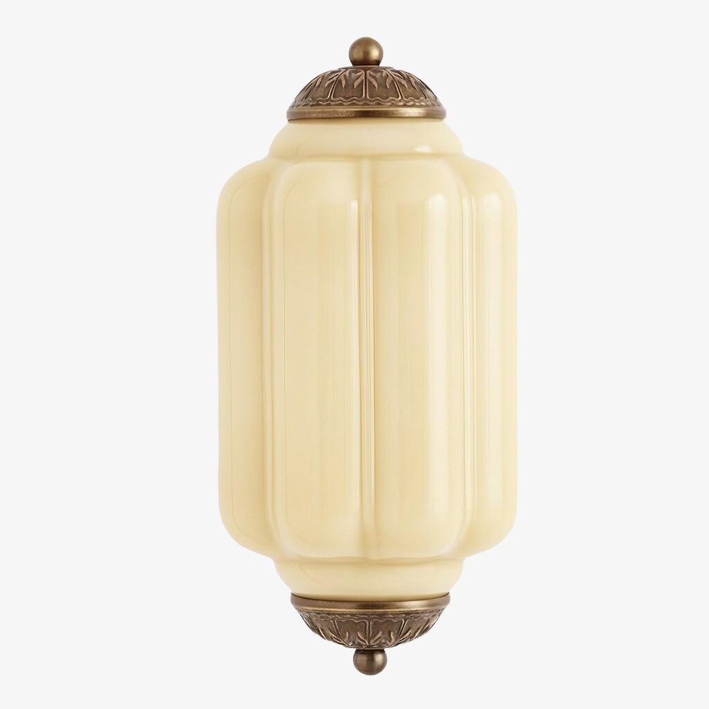 Eloise Elegant Vintage Glass Wall Sconce - Lighting for Bedroom Vanity K1150