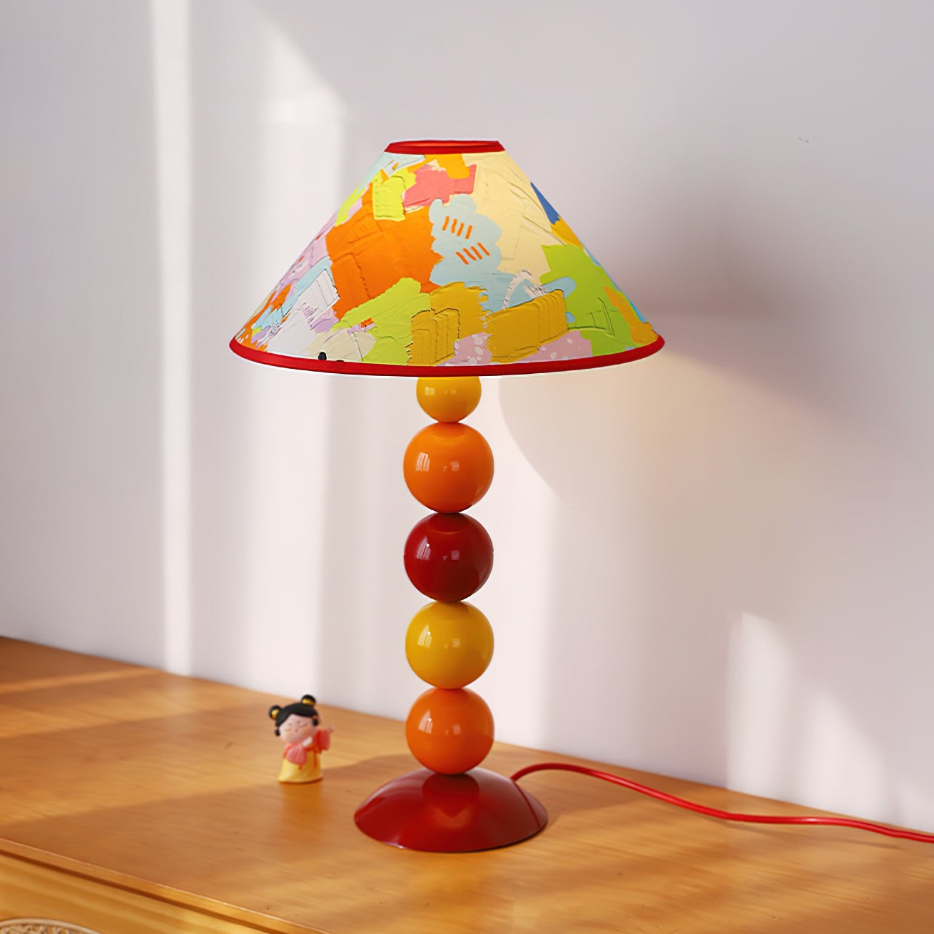 Retro Coloful Stacking Ball Table Lamp K680