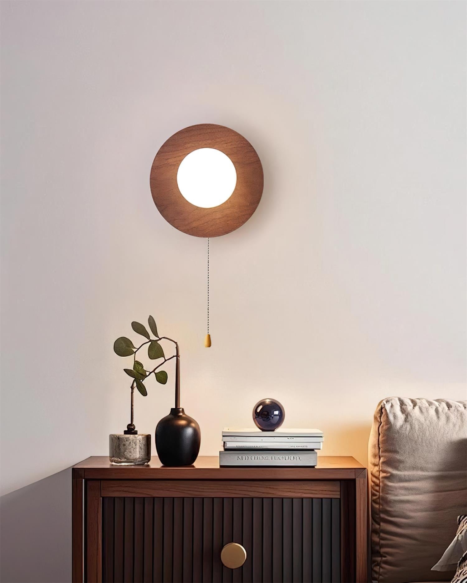 Cara Wood Wall Lamp D37