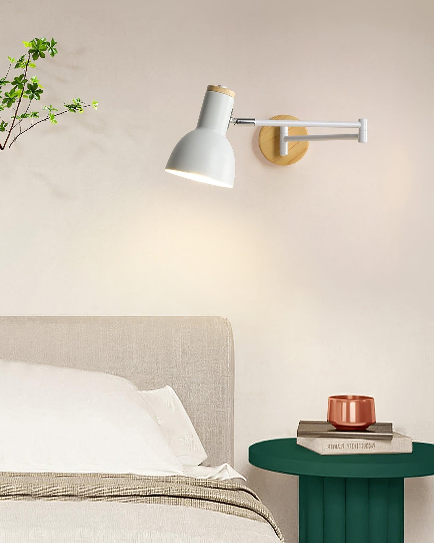 Wooden Adjustable Wall Lamp K325