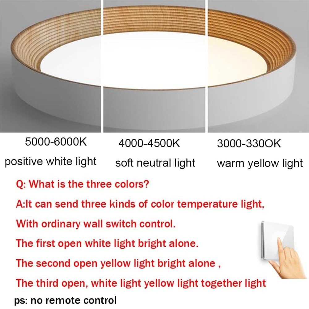 Minimalist LED Round Ceiling Light K1222
