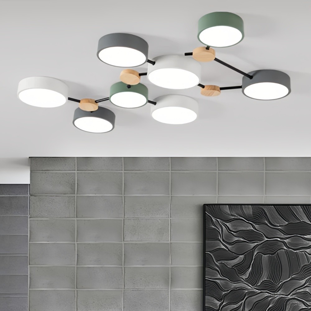 Nordic Wood Branch Led Ceiling Light K932