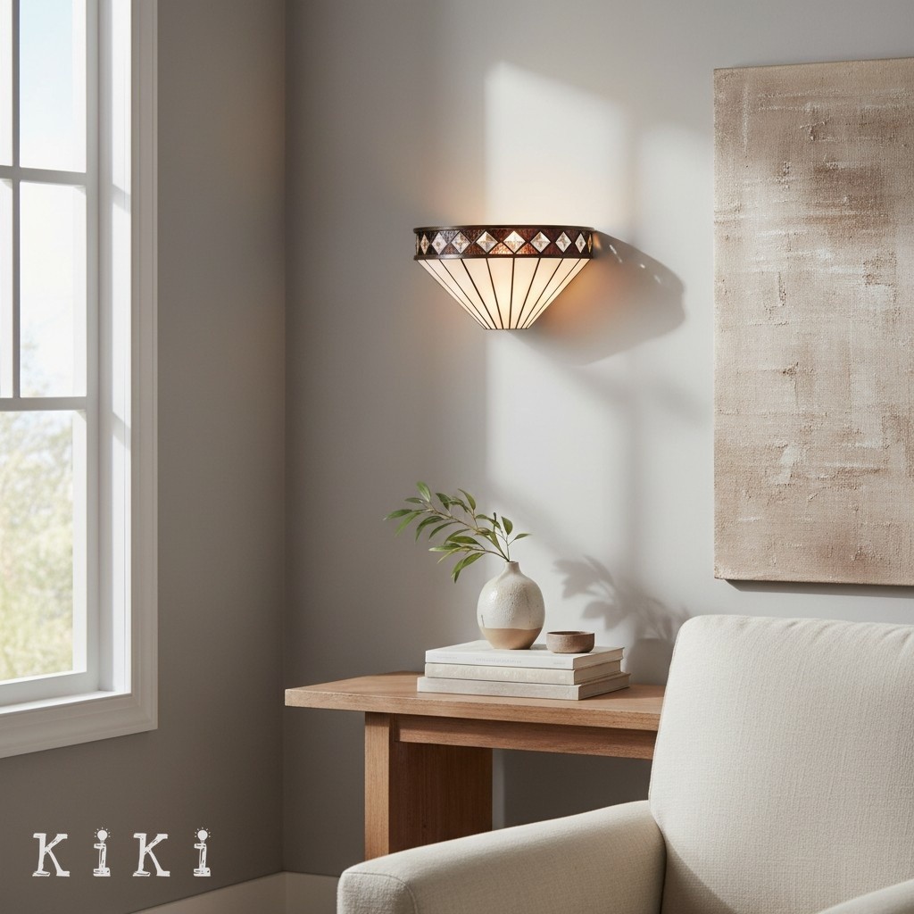 TF Fargo Art Deco Geometric Wall Lamp for Hallway and Bedroom K1954
