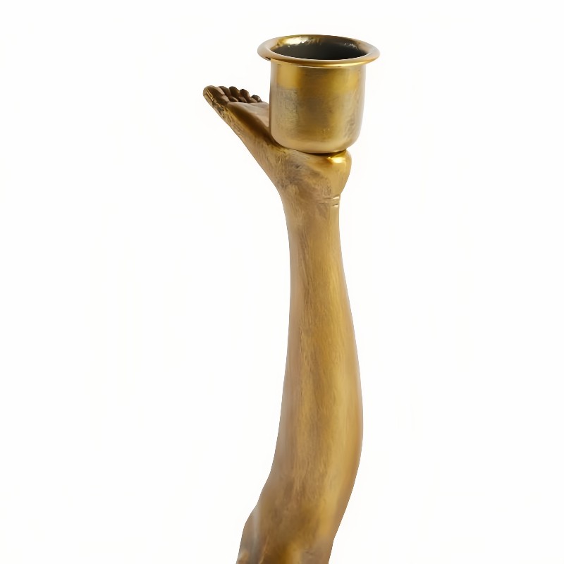 Kickra Sexy Legs Candle Holder - Modern Metal Base for Dining Table and Home Decor K2221