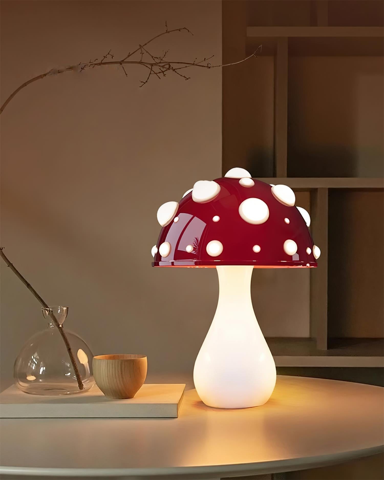 Poisonous Mushrooms Table Lamp K603