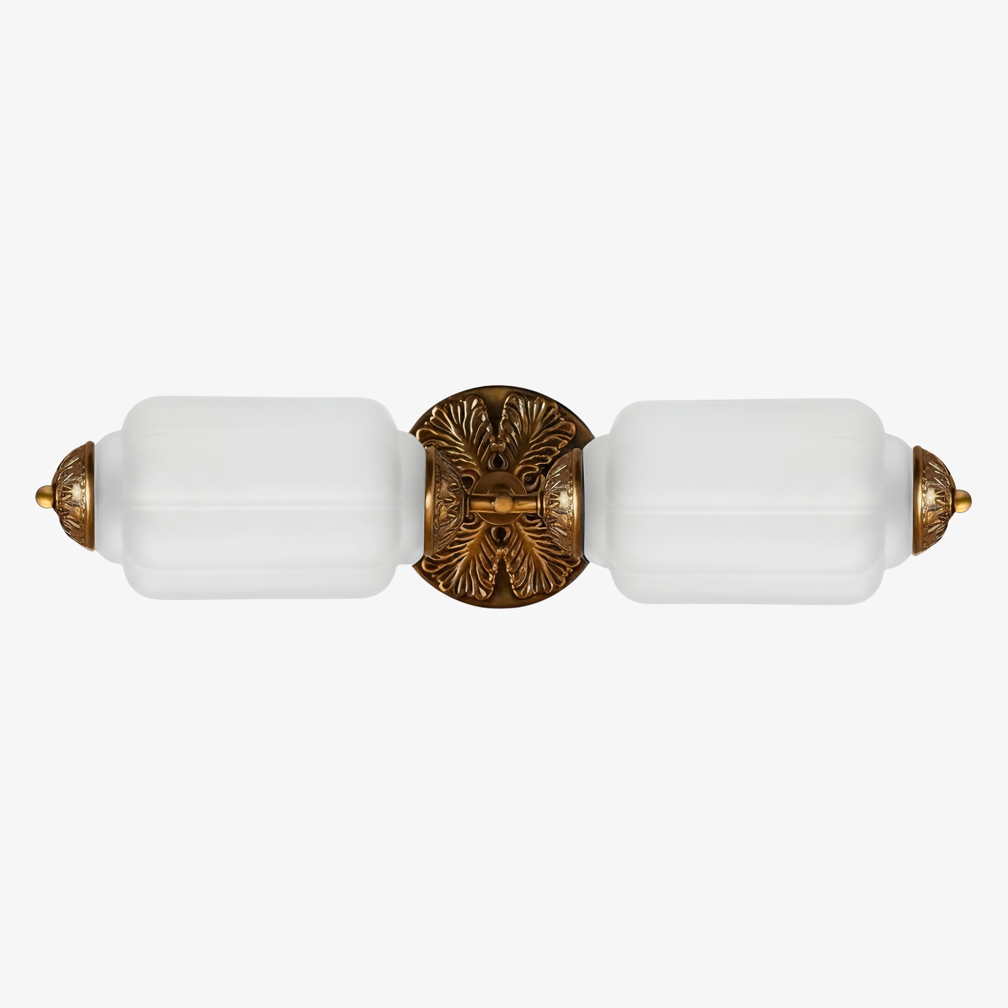 Eloise Elegant Vintage Glass Wall Sconce - Lighting for Bedroom Vanity K1150