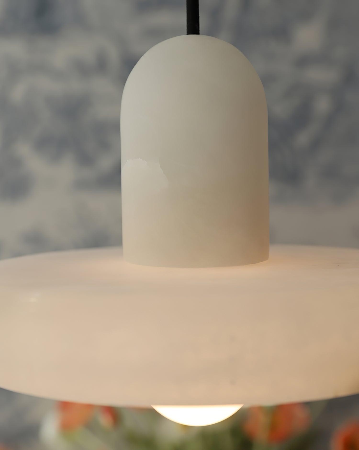 Elegant Creative White Alabaster Pendant Light K823
