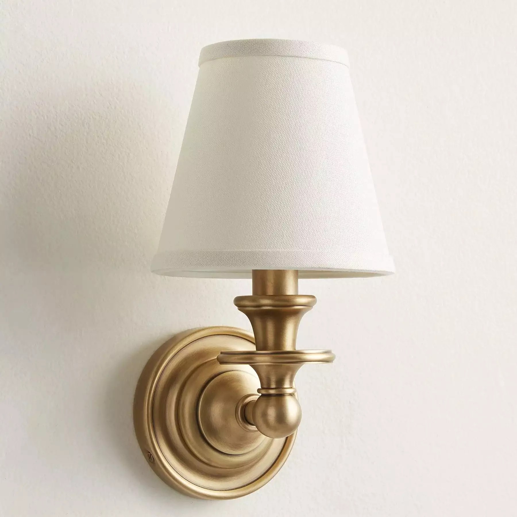 Kalvora Wall Sconce with Fabric Shade – Timeless Lighting for Living & Bedroom K1194