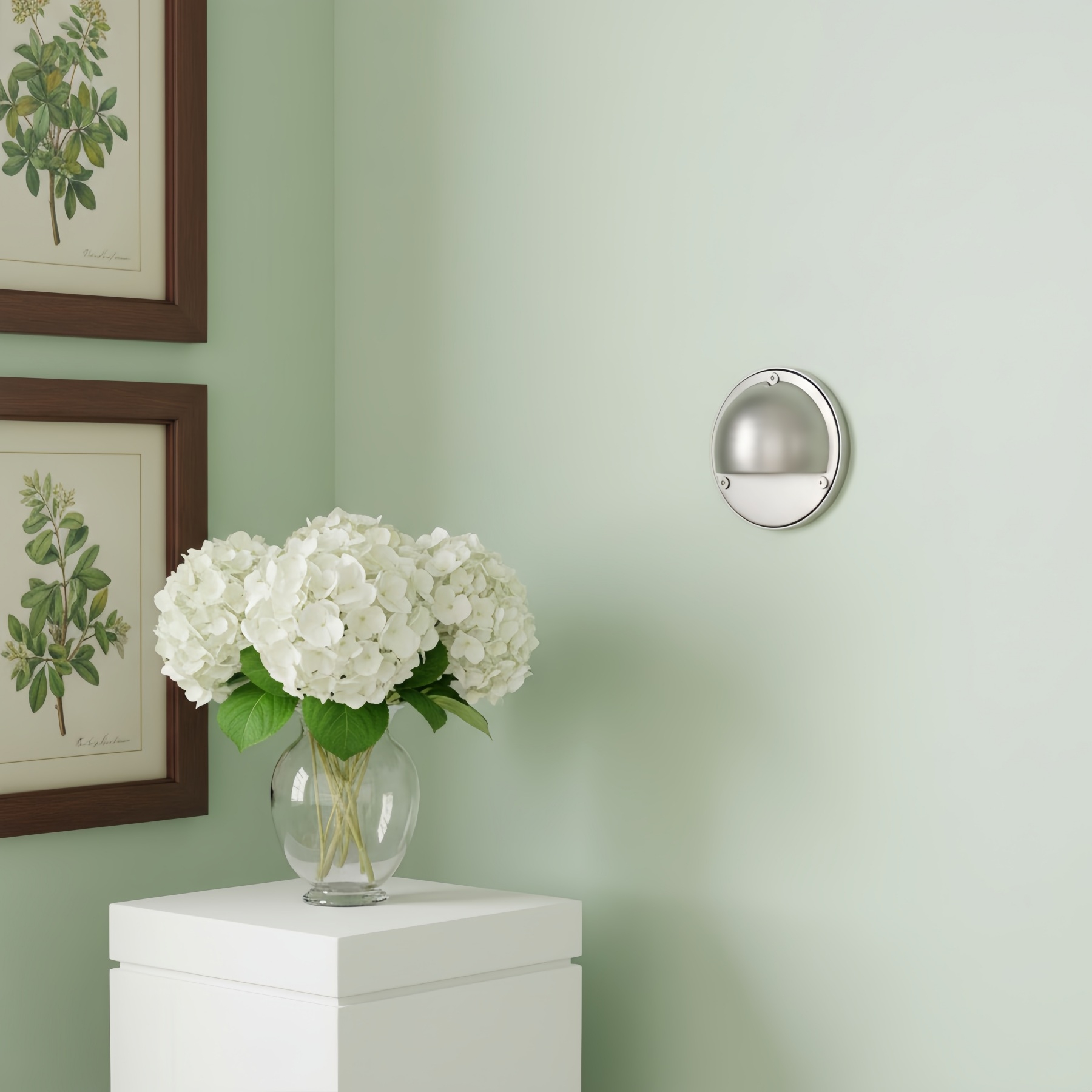 Ardelume Industrial Brass Wall Lamp - Weathered Metal Minimalist Indoor Sconce K2380