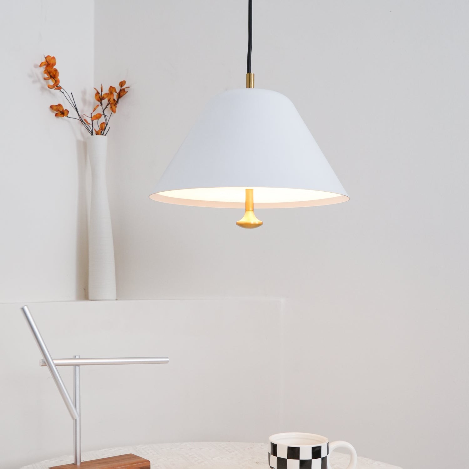 Metal Pear Pendant Lamp K452