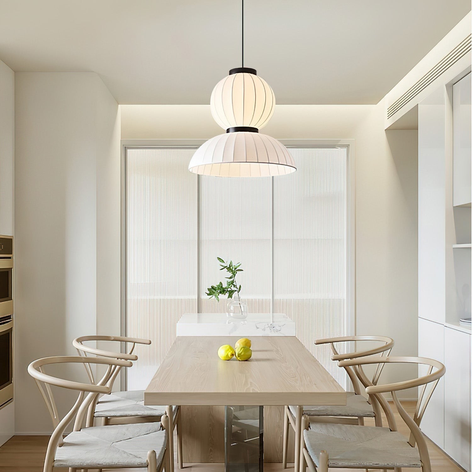 Mulberry Silk Lantern Pendant Light K532