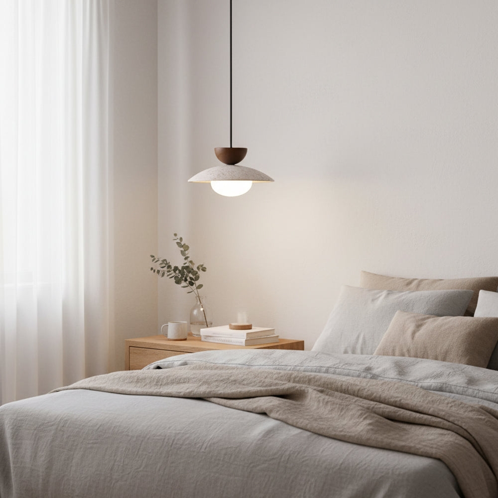 Tia Travertine Pendant Lamp D07