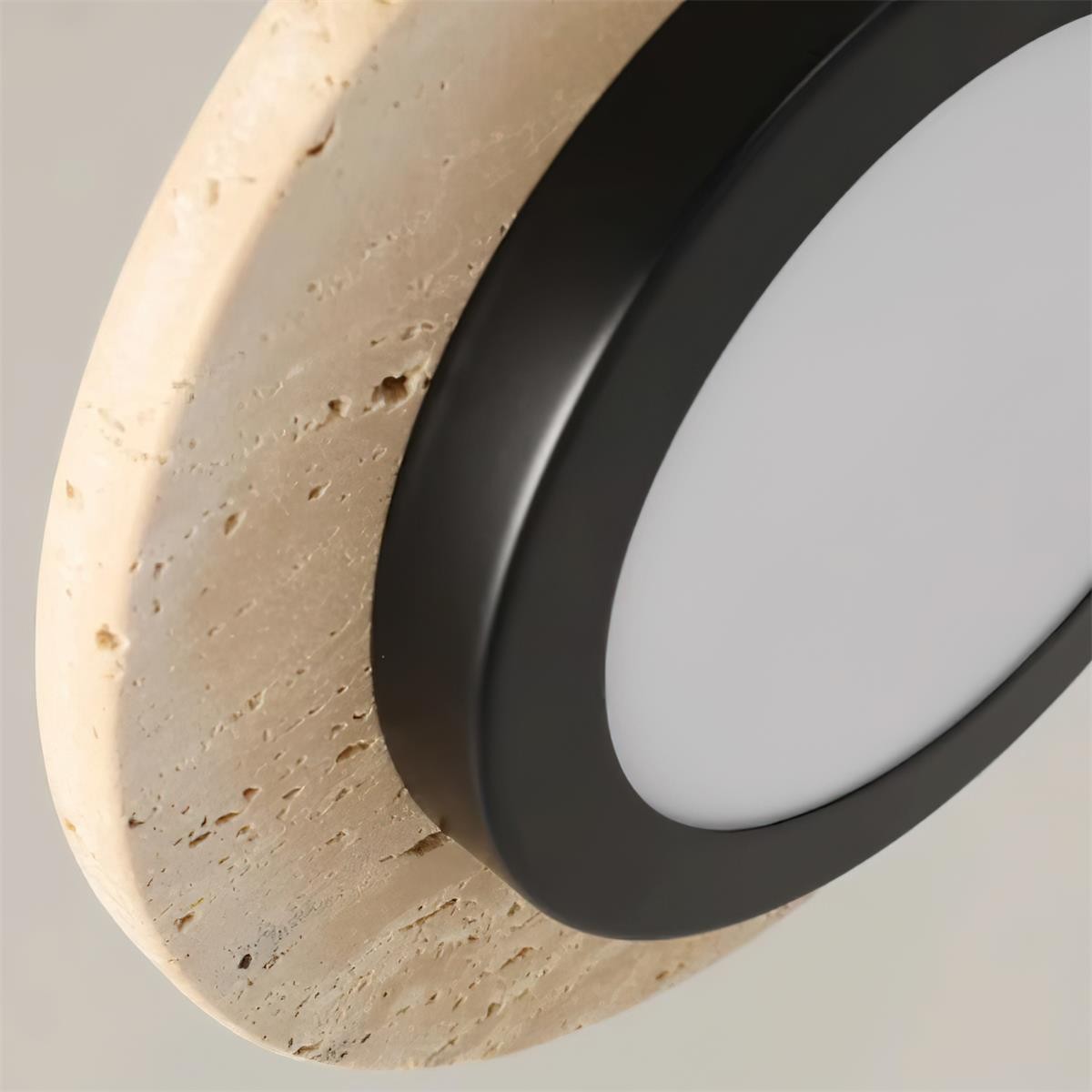Creative Retro Regular Disc LED Pendant Lamp K421