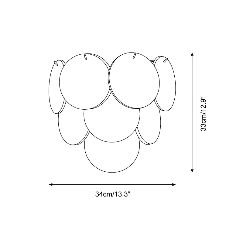 Celestial Flow Wall Lamp D111