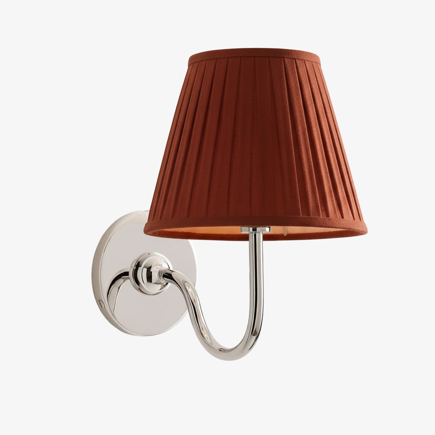 Luvora Pleated Fabric Shade Wall Sconce – Modern Classic Indoor Lighting K1306