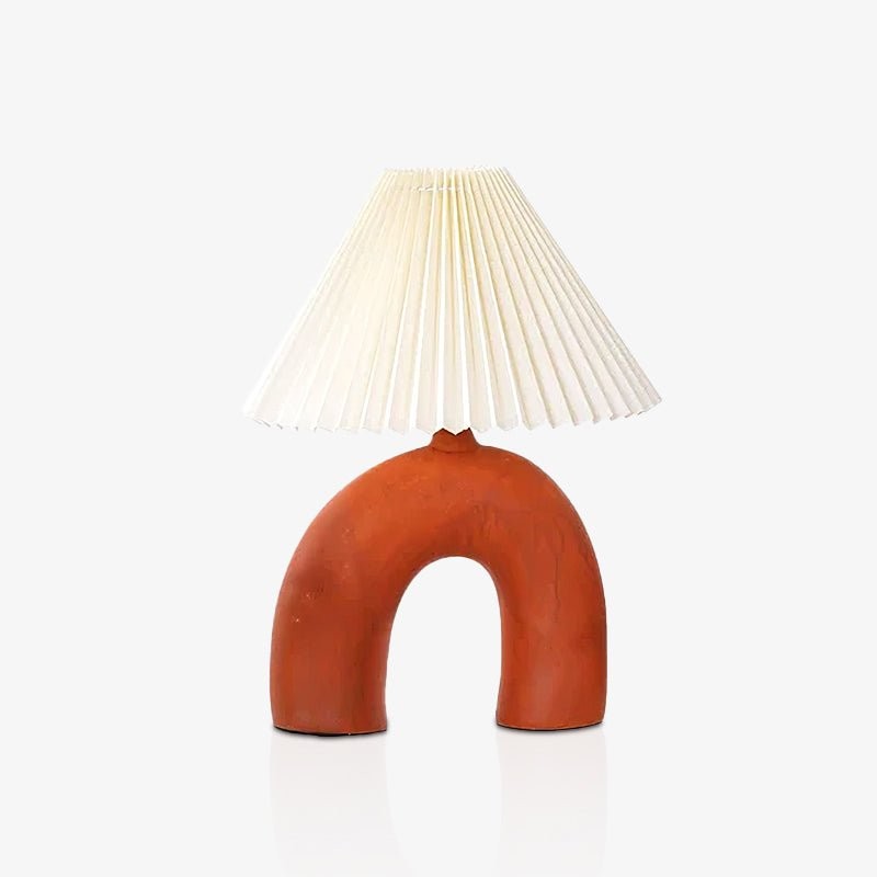 Arched Pleated Table Lamp K238