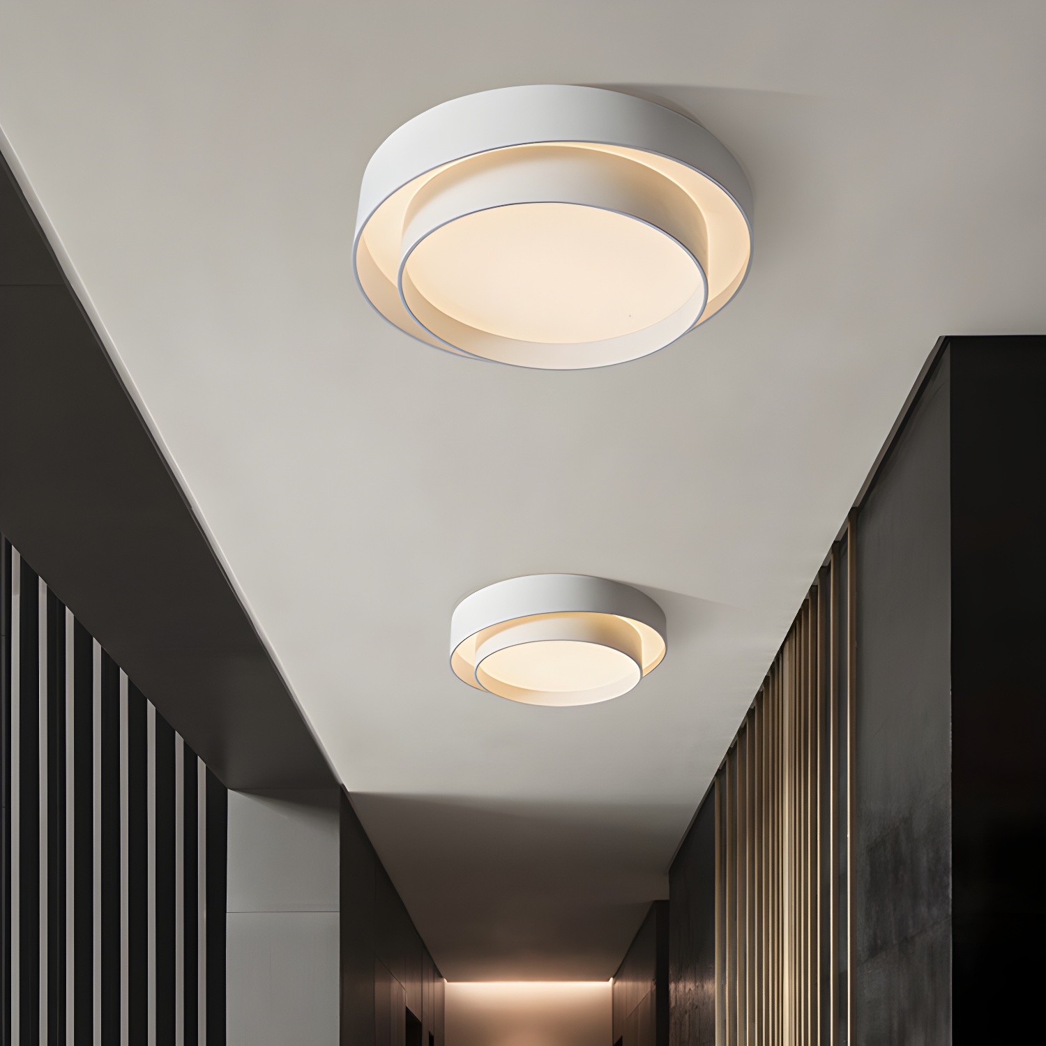 Modern Minimalist Melody Disc Ceiling Light K47