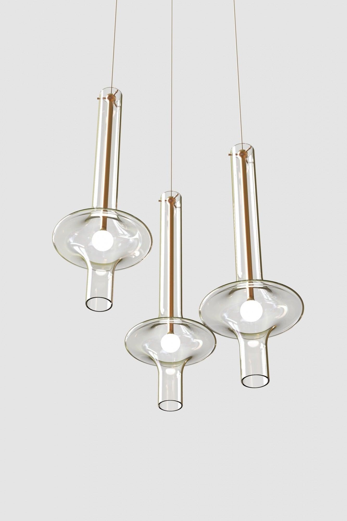 Modern Creative Glass Tube Pendant Lamp K774