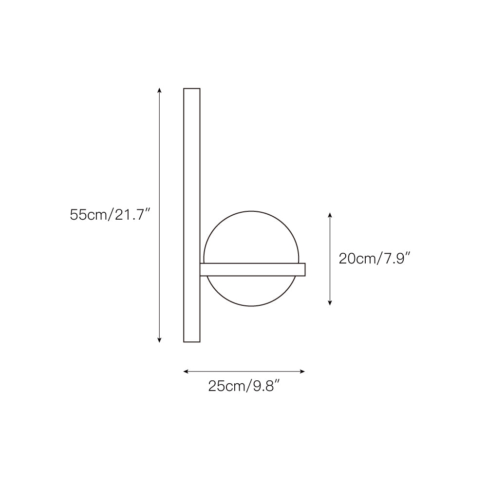 Palma Wall Lamp D509