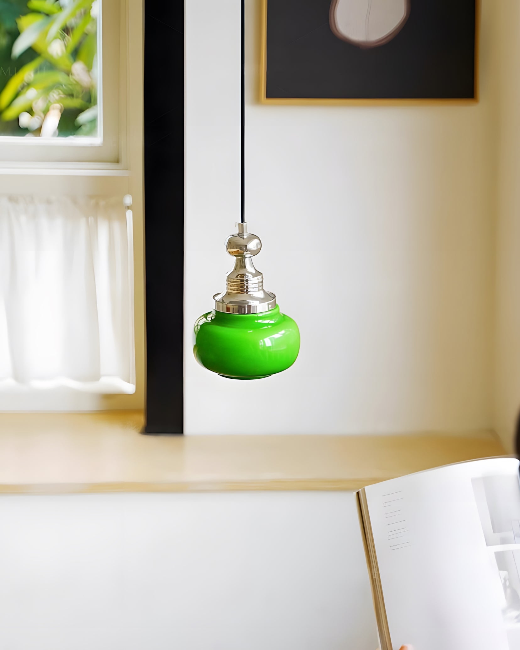 Jade Pulse Pendant Lamp D339