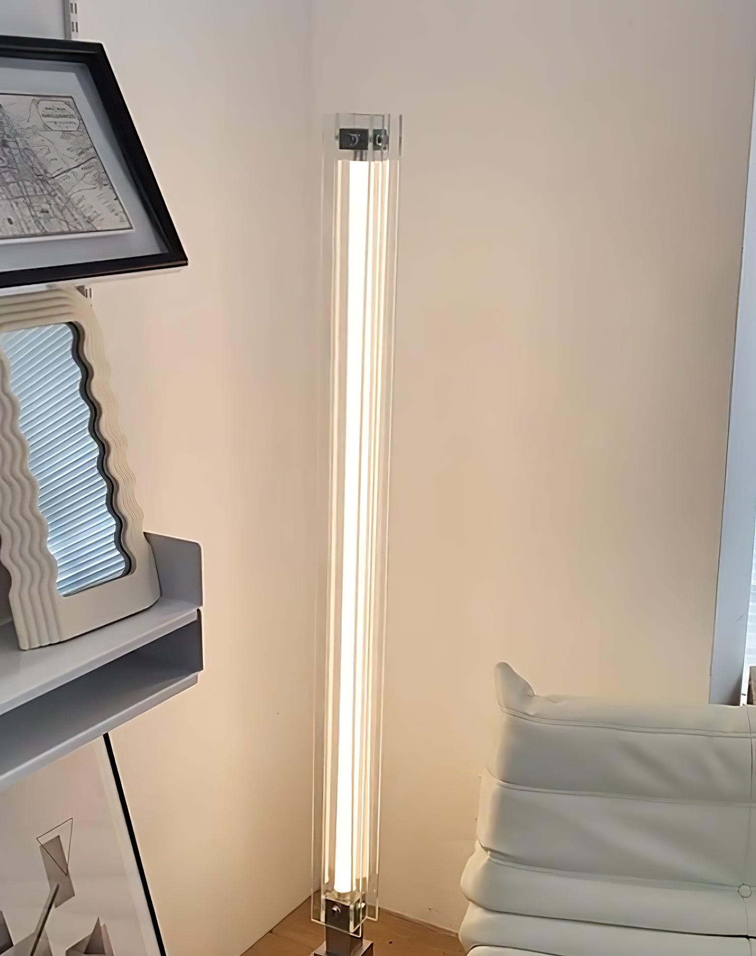 Industrial Style Minimalist Glass Floor Lamp K848