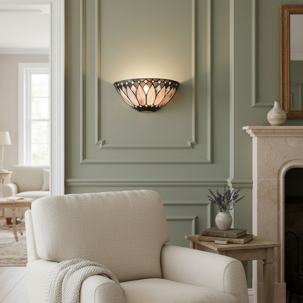 TF Brooklyn Elegant Wall Lamp - Decorative Art Deco Lighting for Hallway K1778