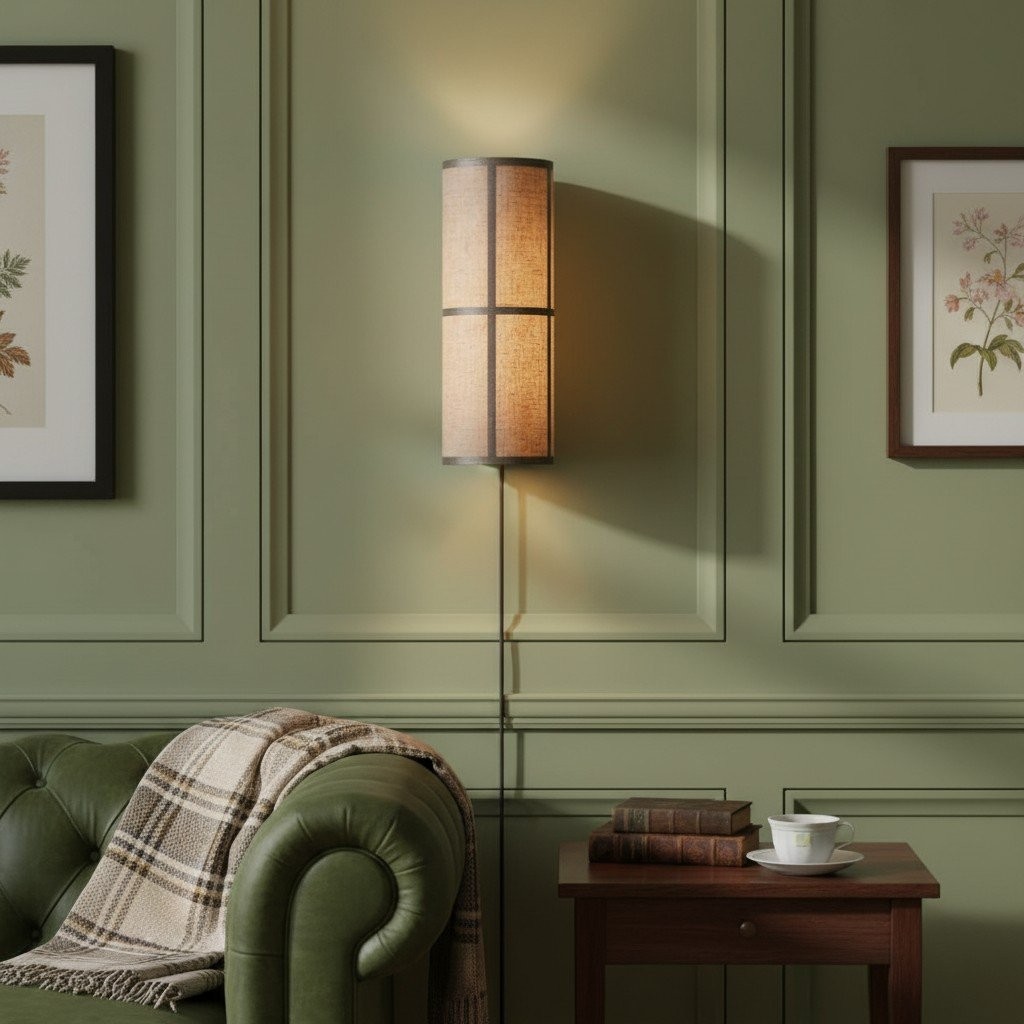 Cylume Cylindrical Wall Lamp - Modern Lighting for Living Areas and Bedroom K2123