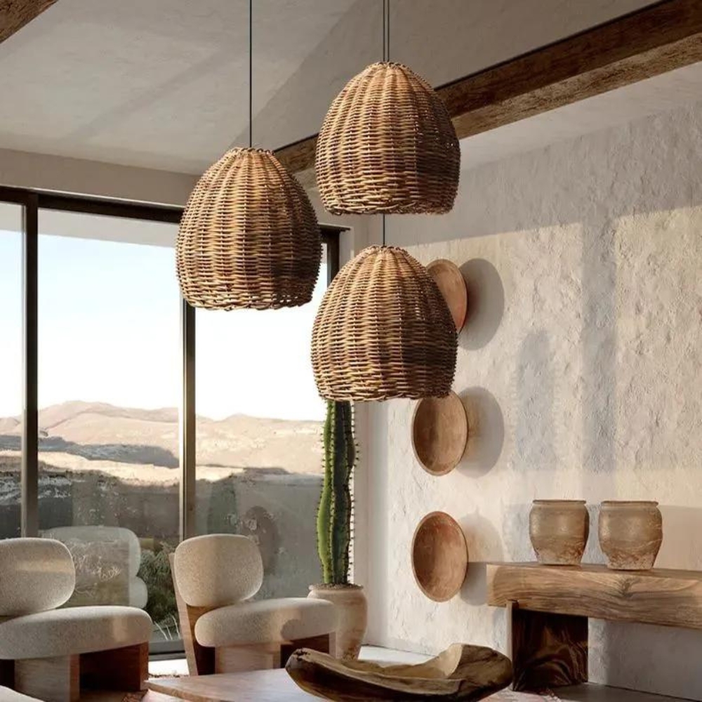 Suspended Quietness Japandi Pendant Lamp D827