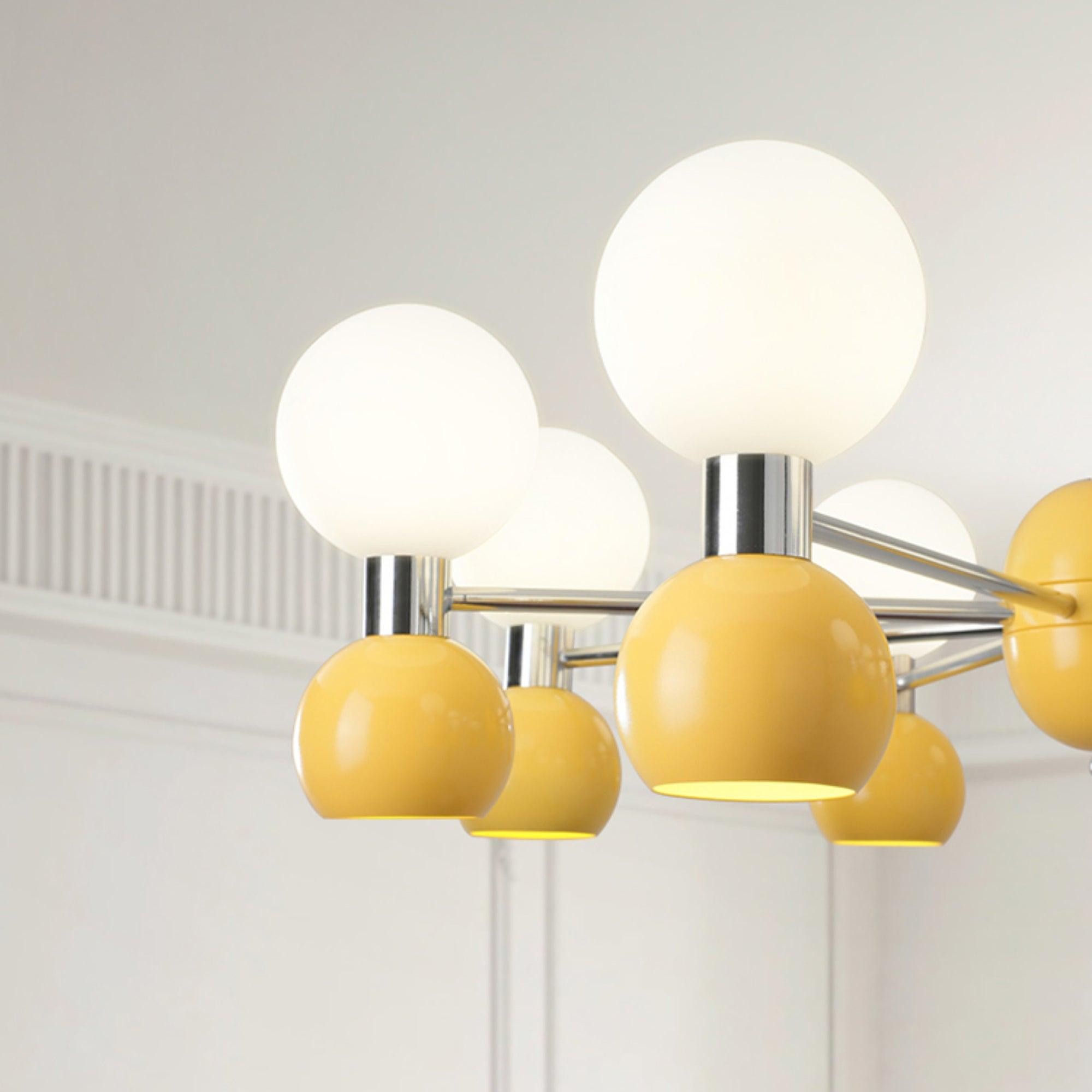 Modern Minimalist Multiple Head Metal Chandelier K741