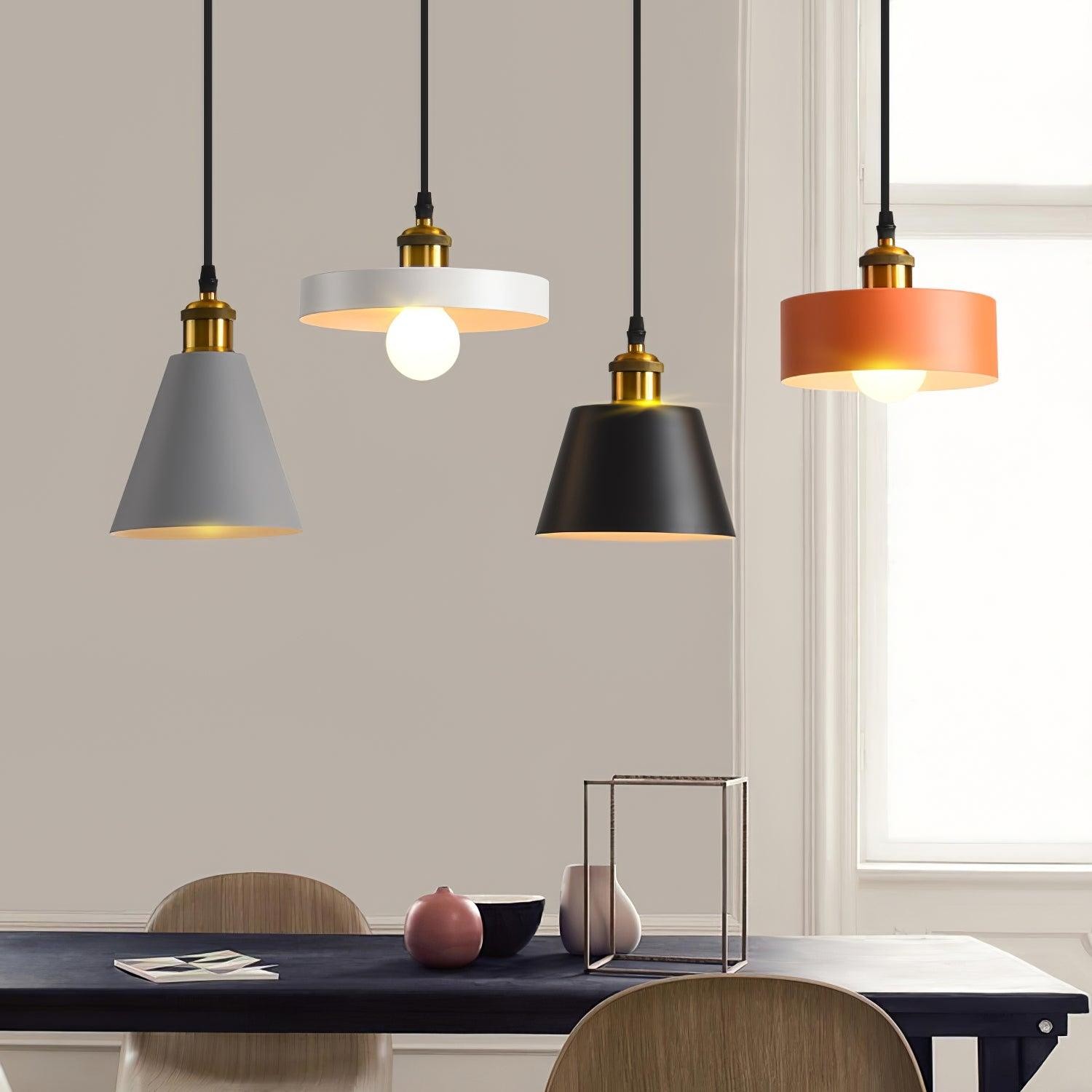 Modern Resin Geometric Pendant Lamp K621