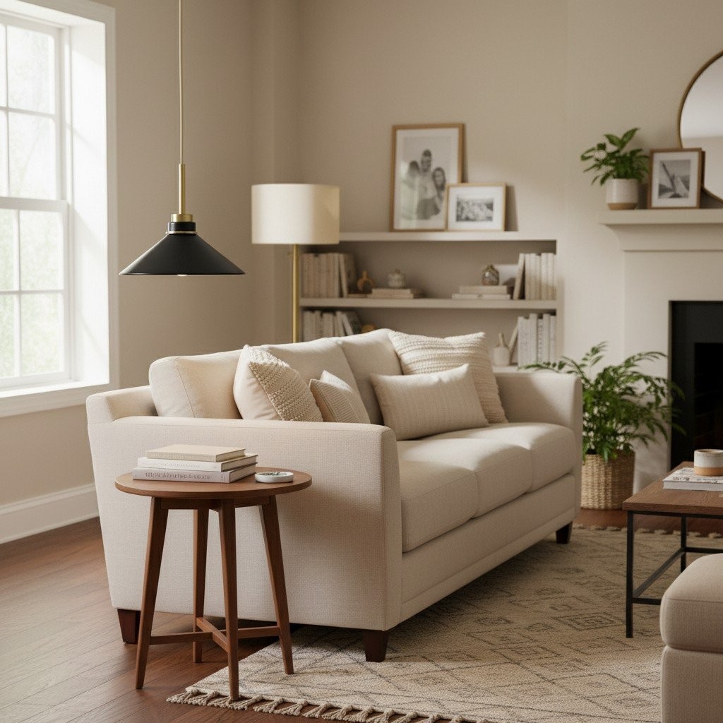 Aurenza Round Pendant Light – Timeless Farmhouse Style for Any Interior K1139