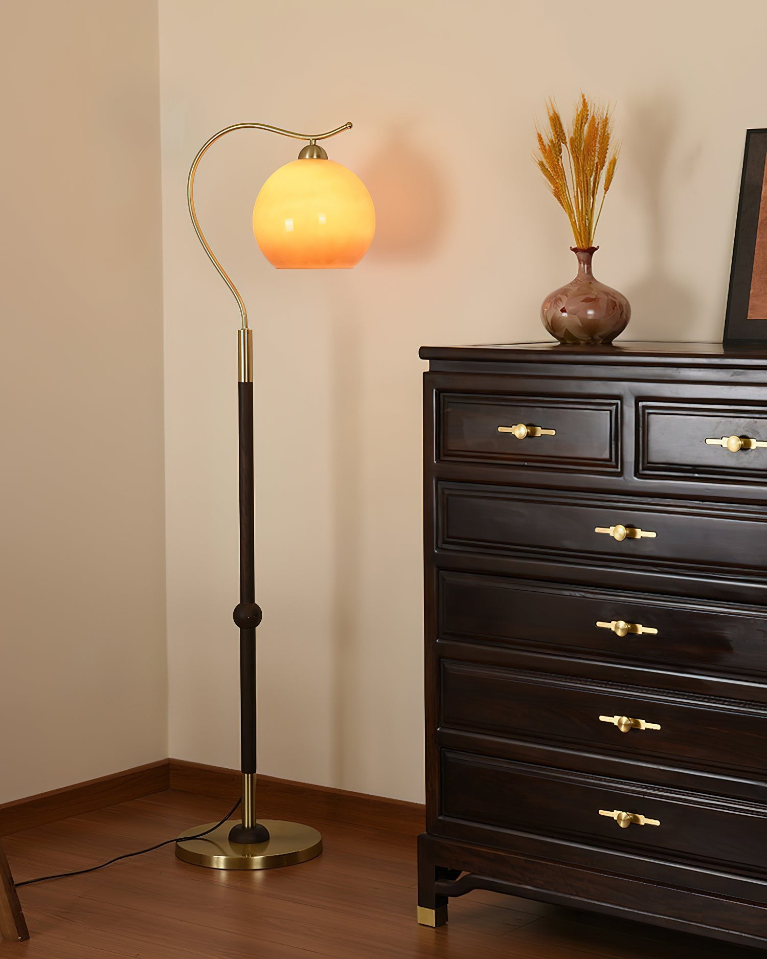 Retro Mushroom Fishing Floor Lamp K362