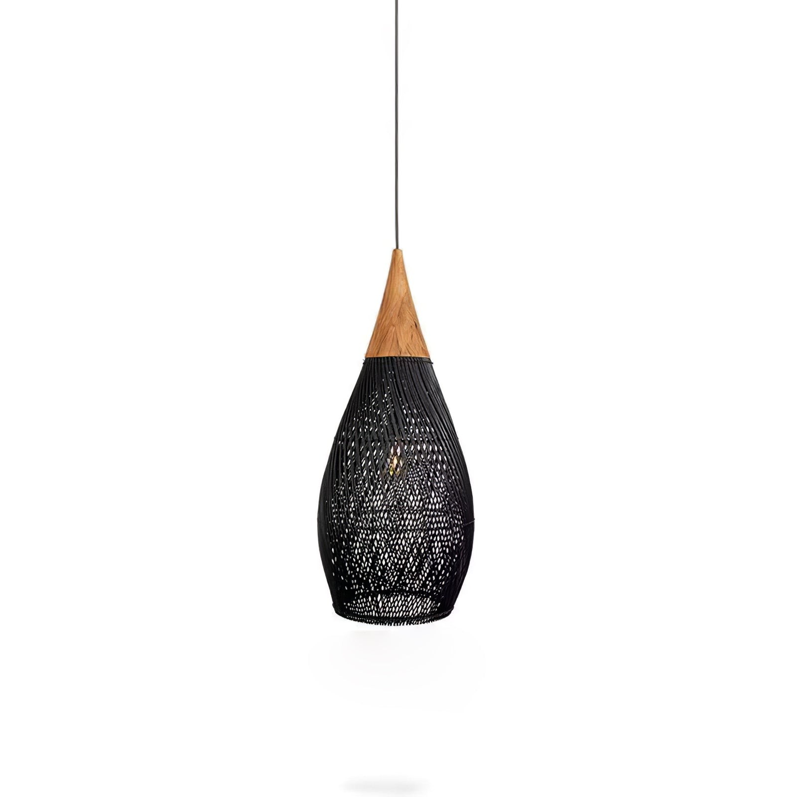 Harp Braided Rattan Pendant Lamp K1175