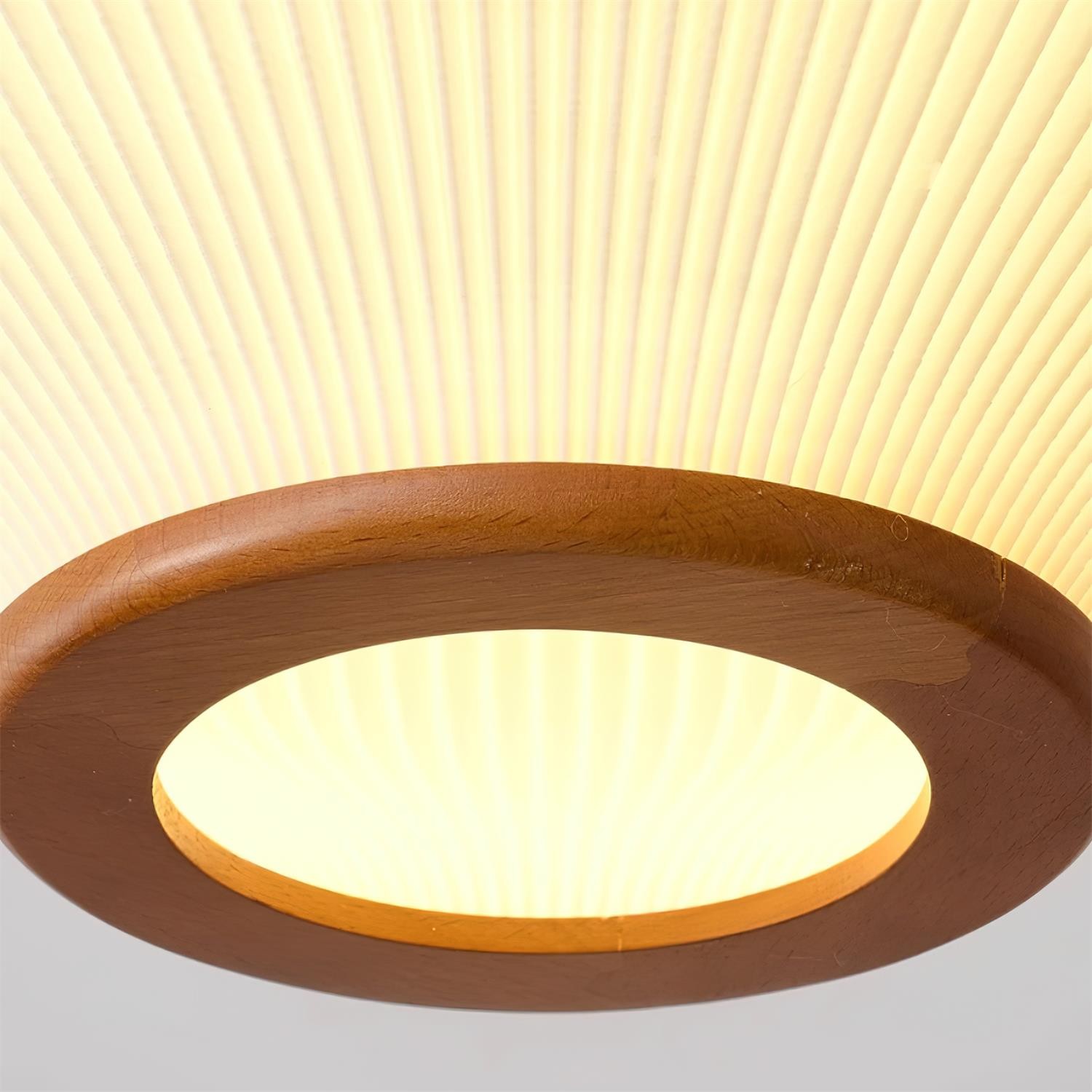 French Style Pine Bell Pendant Lamp K495