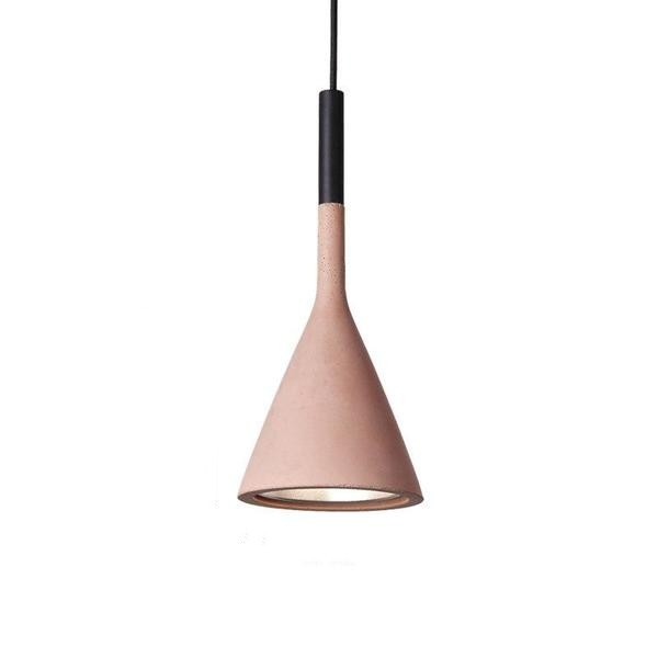 Minimalist Aplomb Pendant Light - Cement Cone Pendant Light for Kitchen Island