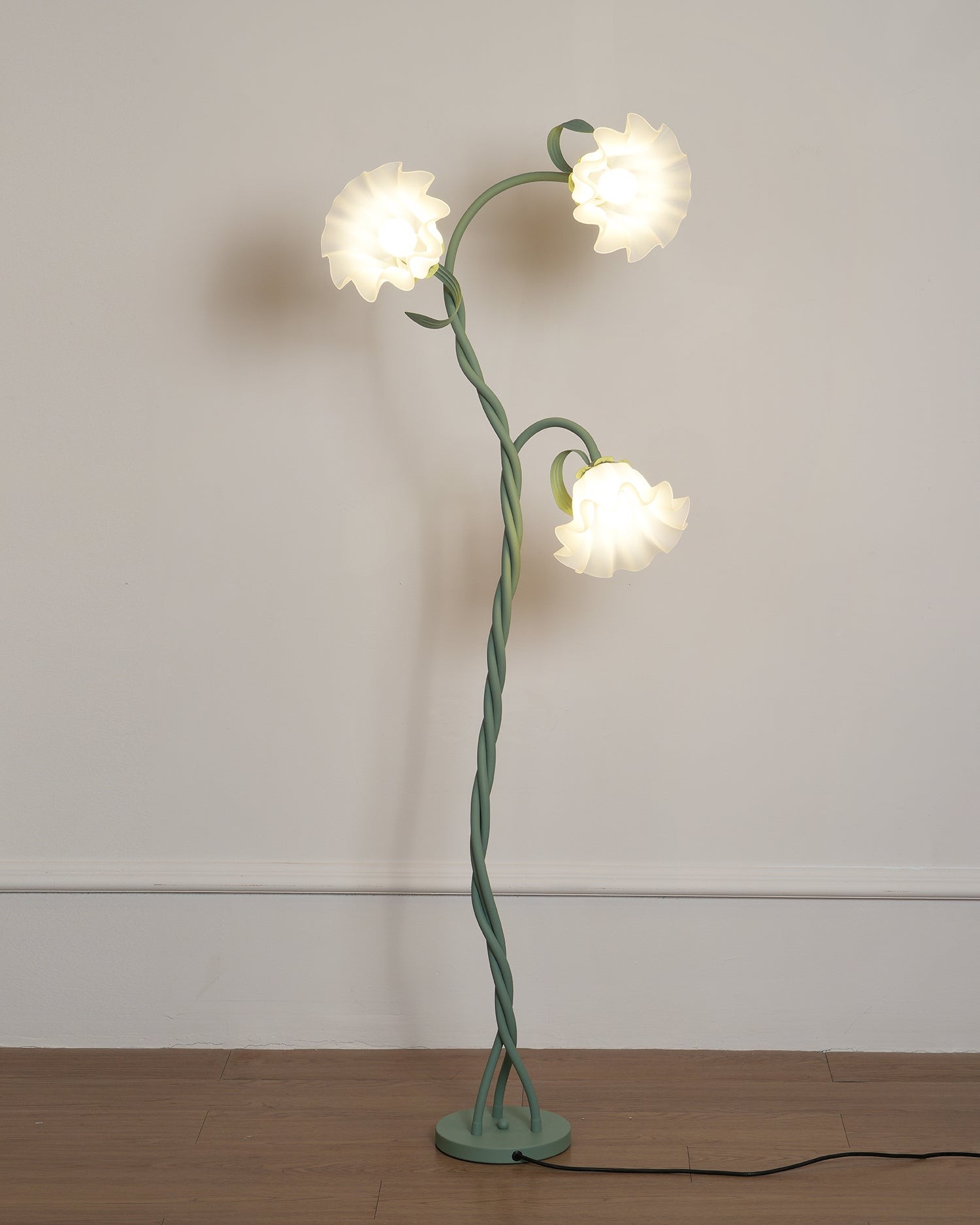 Creative Multi-Head Winding Flower Shape Floor Lamp K286