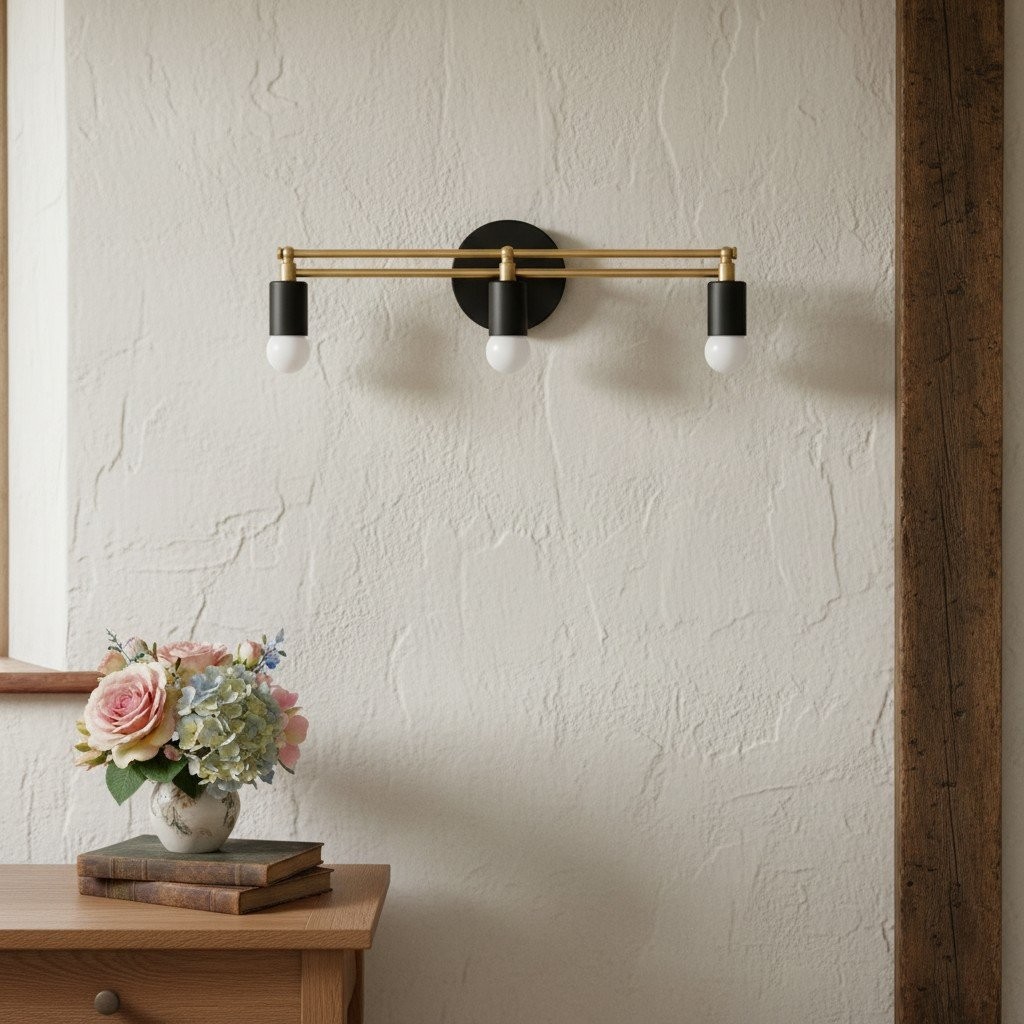 Mobilux Line Modern Vanity Light - Bathroom Wall Fixture in Art Deco Style K1487