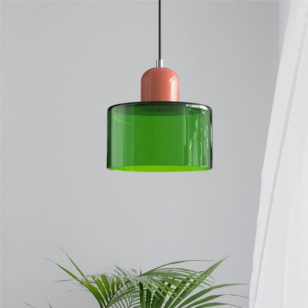 Morandi Cylinder Glass Pendant Light K30