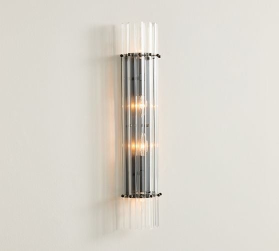Lumora Elegant Crystal Wall Sconce - Modern Luxury Style Lamp for Hallway and Bedroom K1357