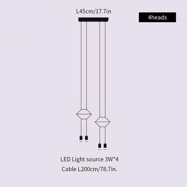 Wireflow Chandelier