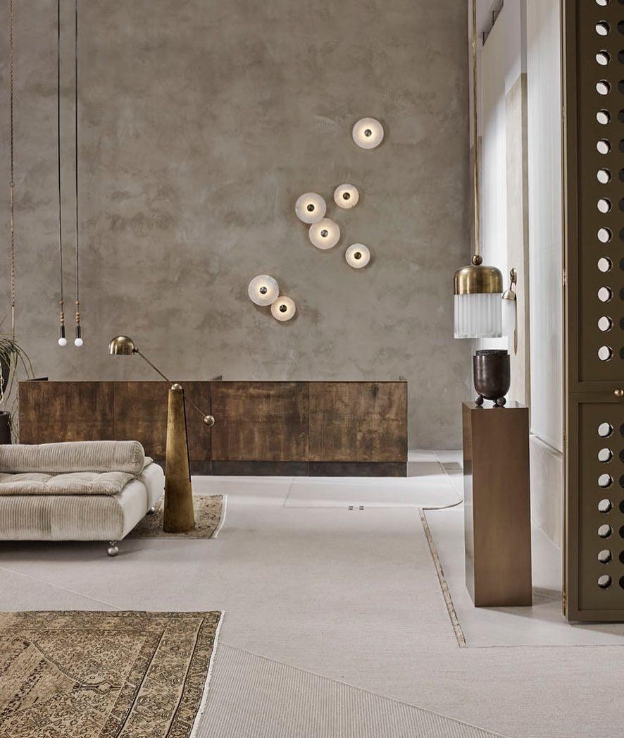 Creative Marble Round Wall Lamp K498