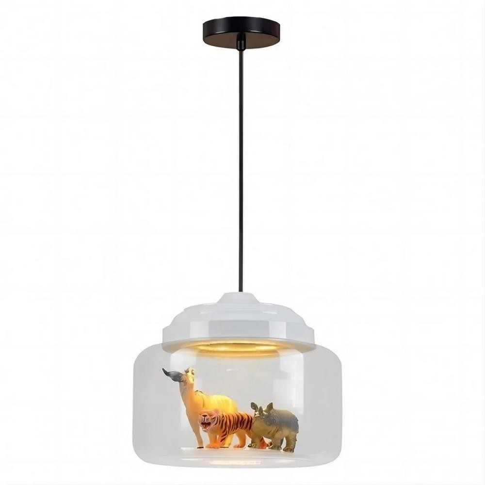 Creative Little Zoo Glass Pendant Lamp K33