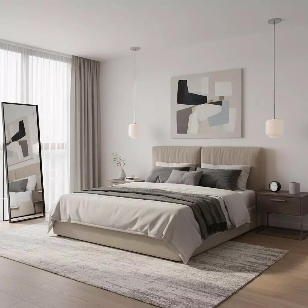 Lumivelle Pebble Pendant Light - Adjustable Glass Shade - Modern Lighting K1403