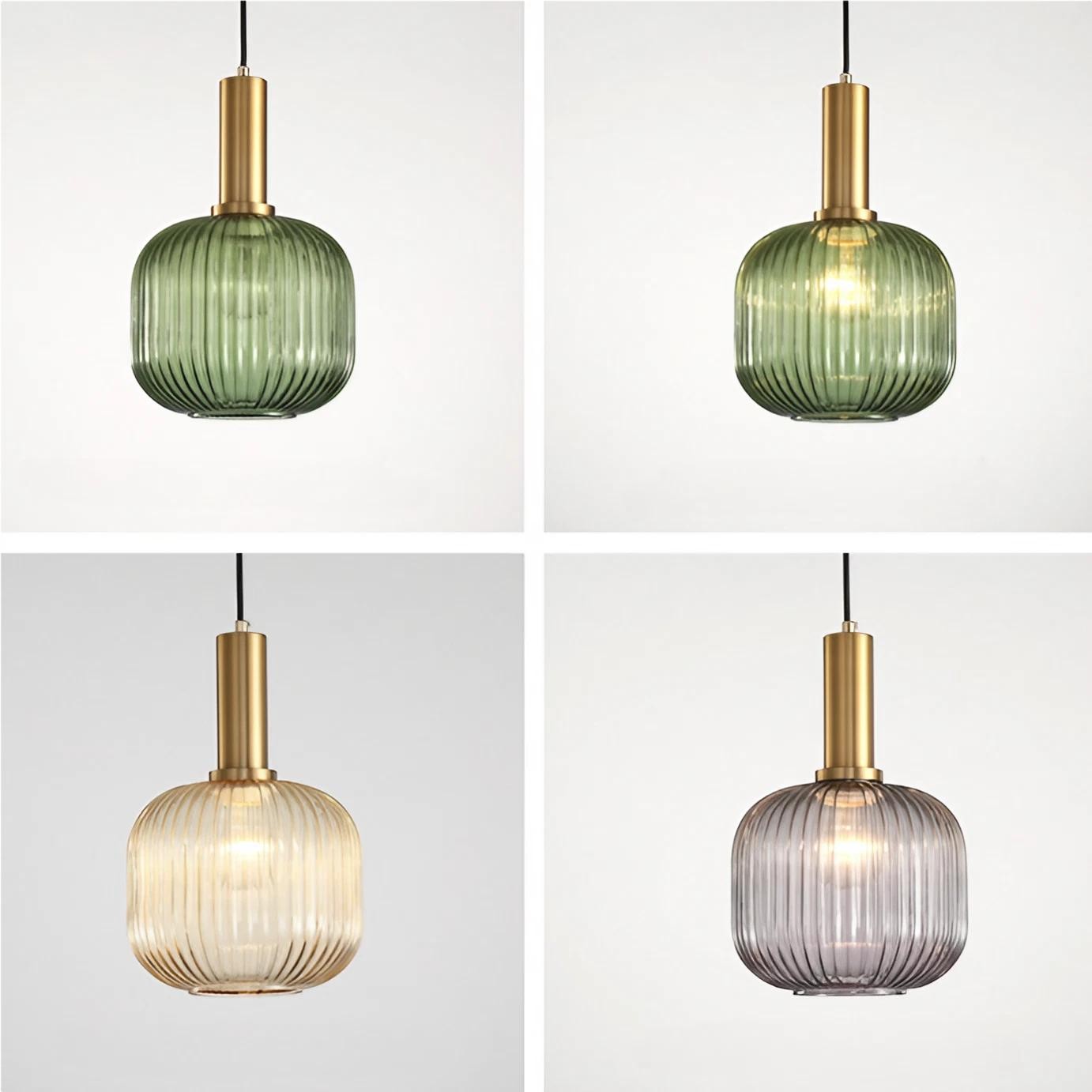 Vintage Design Stained Glass Pendant Light K67