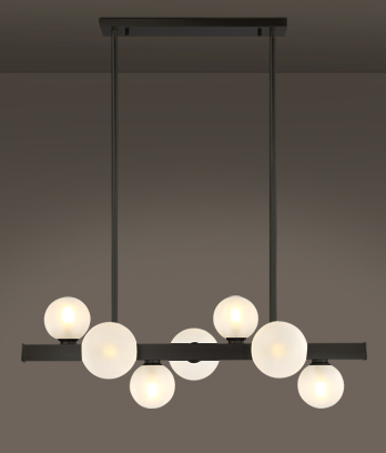 STRIP Ball Chandelier
