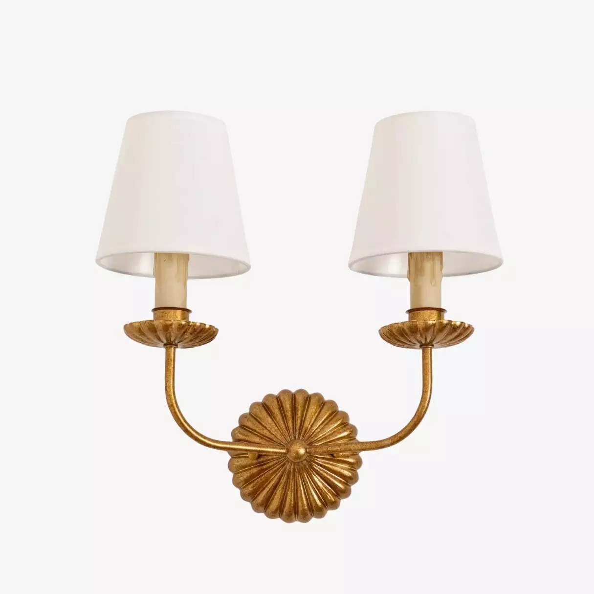 Catina Metal Wall Sconce with Fabric Shade – Stylish Accent Lighting for Home K1181