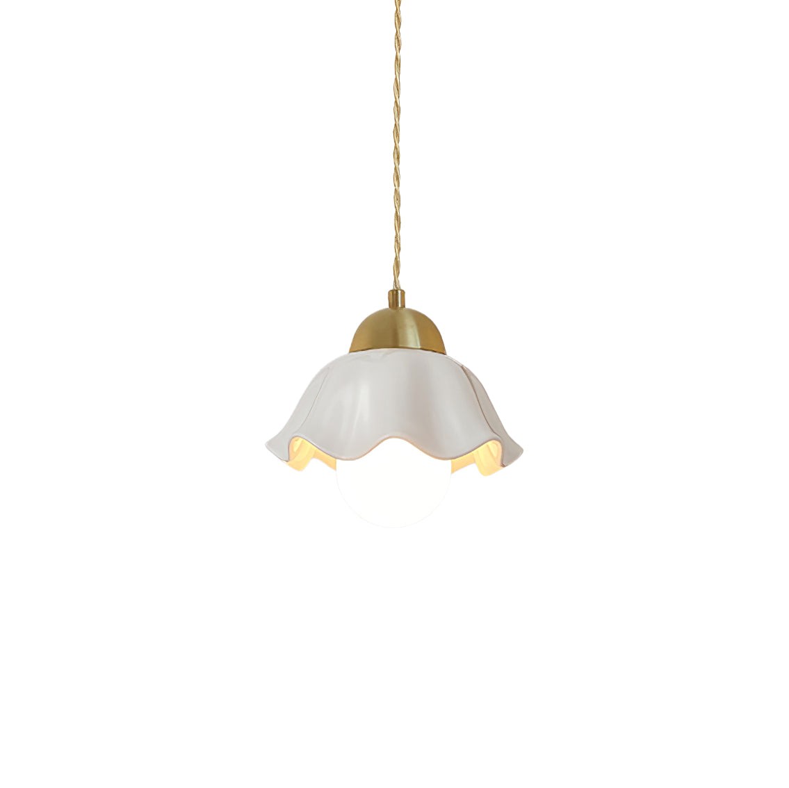 Ceramics Floral Pendant Light K990