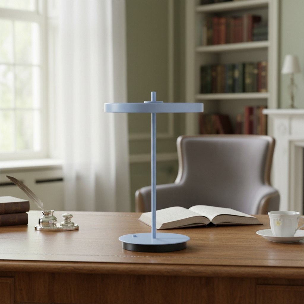 Astris Modern Sculptural Table Lamp - Minimalist Lighting for Bedroom K2158